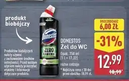 ALDI Żel do wc lime Domestos Zero Kamienia oferta
