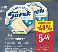 ALDI Ser camembert naturalny Turek Naturek oferta
