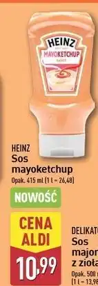 ALDI Sos mayo ketchup Heinz oferta