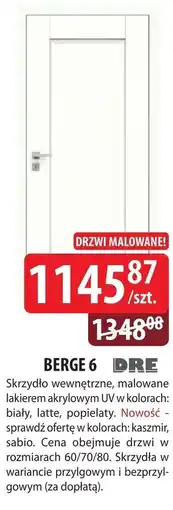 DDD Skrzydło drzwiowe Dre oferta