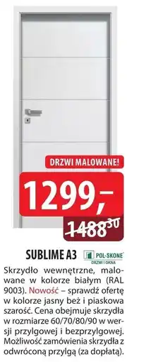 DDD Drzwi wewnętrzne Pol-skone oferta