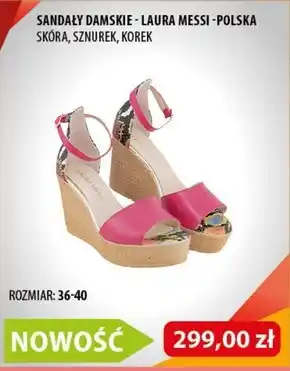Astra Sandały damskie Laura oferta