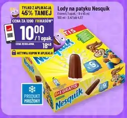 Polomarket Nesquik Lody kakaowe i lody waniliowe 387 ml (9 sztuk) oferta