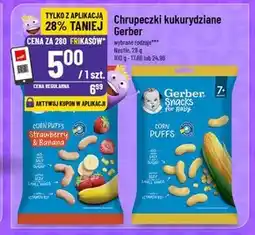 Polomarket Gerber Snack Chrupki kukurydziane po 7 miesiącu 28 g oferta