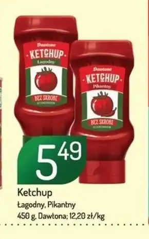Avita Dawtona Ketchup łagodny 450 g oferta