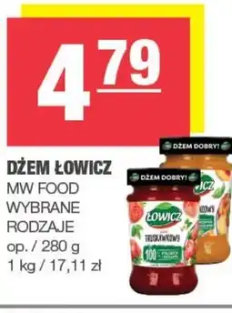 SPAR mini Łowicz Dżem truskawkowy z truskawek kaszubskich o obniżonej zawartości cukrów 280 g oferta