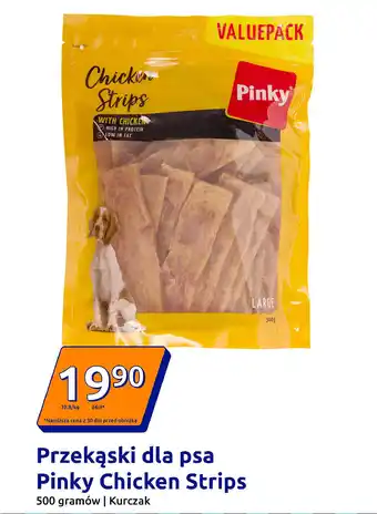 Action Przekąski dla psa Pinky Chicken Strips oferta