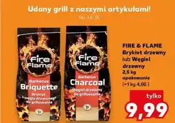 Kaufland Węgiel drzewny Fire & Flame oferta