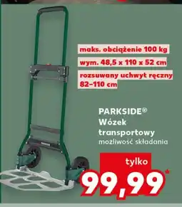 Kaufland Wózek transportowy Parkside oferta