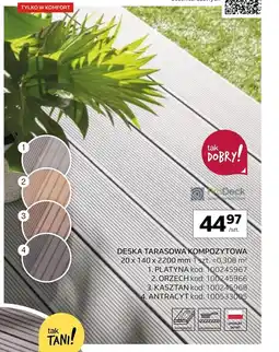 Komfort Deska kompozytowa Taks oferta