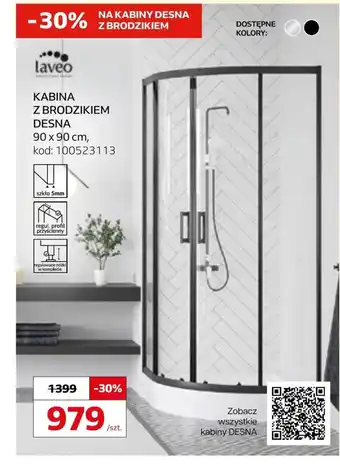 Komfort Kabina prysznicowa Laveo oferta