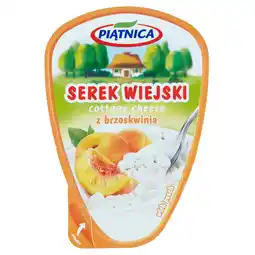 Spiżarnia Smakosza Piątnica Serek wiejski z brzoskwinią 150 g oferta