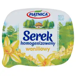 Spiżarnia Smakosza Piątnica Serek homogenizowany waniliowy 150 g oferta
