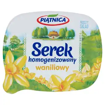 Spiżarnia Smakosza Piątnica Serek homogenizowany waniliowy 150 g oferta