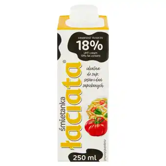 Topaz Łaciata Śmietanka 18% 250 ml oferta