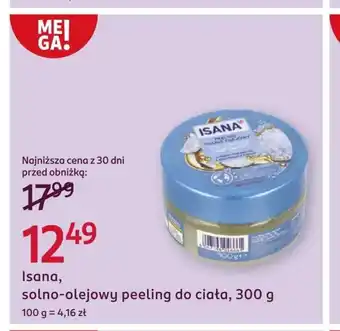 Rossmann Peeling do ciała Isana oferta