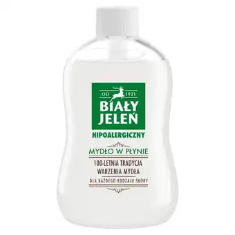 Rossmann Biały Jeleń Hipoalergiczne mydło w płynie 500 ml oferta