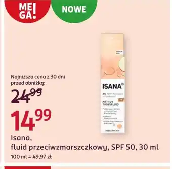 Rossmann Fluid Isana oferta