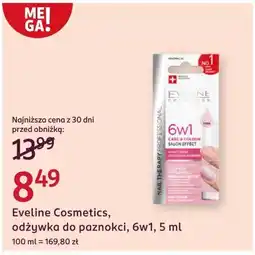 Rossmann Odżywka do paznokci Eveline Cosmetics oferta