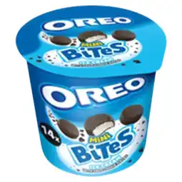 Żabka Oreo Mini Bites Lody o smaku waniliowym z ciastkami kakaowymi 105 ml (14 sztuk) oferta