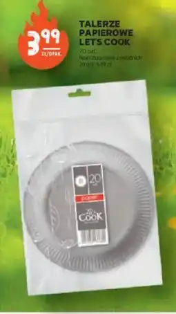 Stokrotka Talerze papierowe Let's Cook oferta