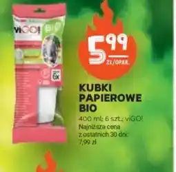 Stokrotka Kubki papierowe BIO ViGO! oferta