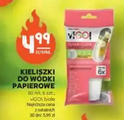 Stokrotka Kieliszki do wódki papierowe ViGO! oferta