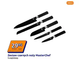 Action Zestaw czarnych noży MasterChef oferta