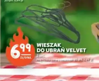 Stokrotka Wieszak do ubrań Velvet oferta