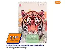 Action Kolorowanka akwarelowa DécoTime oferta