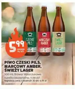 Stokrotka Piwo Czeski Pils, Marcowy Amber, Swieży Lager oferta
