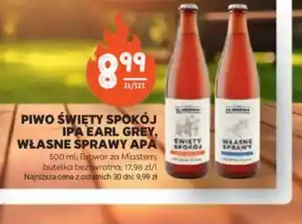 Stokrotka Piwo Swięty Spokój IPA Earl Grey, Własne Sprawy APA oferta