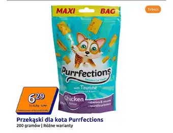 Action Przekąski dla kota Purrfections oferta