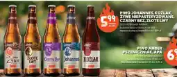 Stokrotka Piwo Johannes, Koźlak, Zywe niepasteryzowane, Czarny Bez, Złote Lwy oferta
