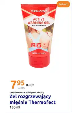 Action Żel rozgrzewający mięśnie Thermofect oferta