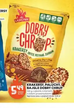 Stokrotka Krakersy, paluchy, bajgle Dobry Chrup oferta