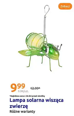 Action Lampa solarna wisząca zwierzę oferta