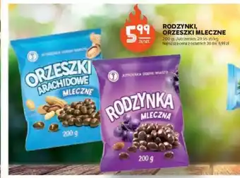 Stokrotka Rodzynki, orzeszki mleczne Jutrzenka oferta