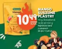 Stokrotka Mango suszone plastry Bakalland oferta
