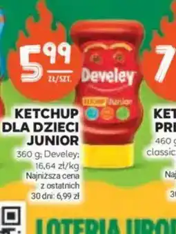 Stokrotka Ketchup dla dzieci Junior Develey oferta