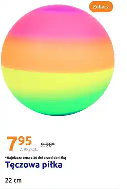 Action Tęczowa piłka oferta