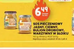 Stokrotka Sos pieczeniowy jasny, ciemny, bulion drobiowy, warzywny w słoiku oferta
