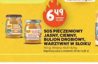 Stokrotka Sos pieczeniowy jasny, ciemny, bulion drobiowy, warzywny w słoiku oferta