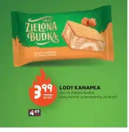 Stokrotka Lody kanapka Zielona Budka oferta