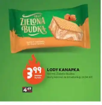 Stokrotka Lody kanapka Zielona Budka oferta