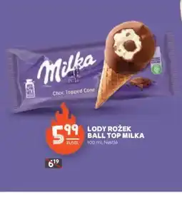 Stokrotka Lody rożek Ball Top Milka oferta