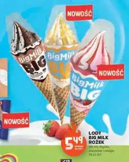 Stokrotka Lody Big Milk Rożek oferta