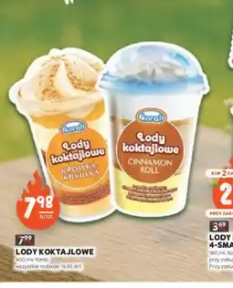 Stokrotka Lody koktajlowe Koral oferta
