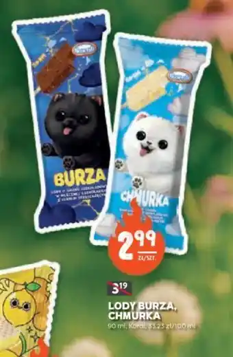 Stokrotka Lody Burza, Chmurka oferta