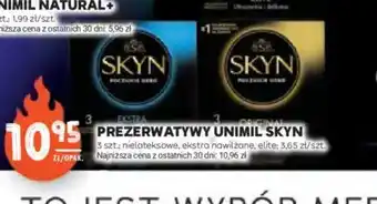 Stokrotka Prezerwatywy Unimil Skyn oferta